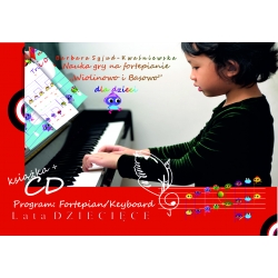 Nauka gry na fortepianie. Wyciąg z małymi zmianami z Wielkiej Księgi "Wiolinowo i Basowo" Książka + CD audio do książki.